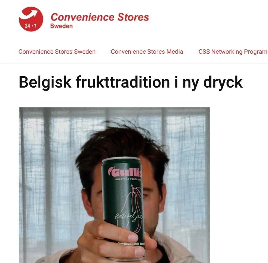 Hi mom

We made into the @conveniencestoressweden . Thank you @gunillapihlblad for this article and taking time to listen to our story. Also thanks to @larsjwigg and @carolinaroxstrom for all the support. If you're interested in reading the rest of t