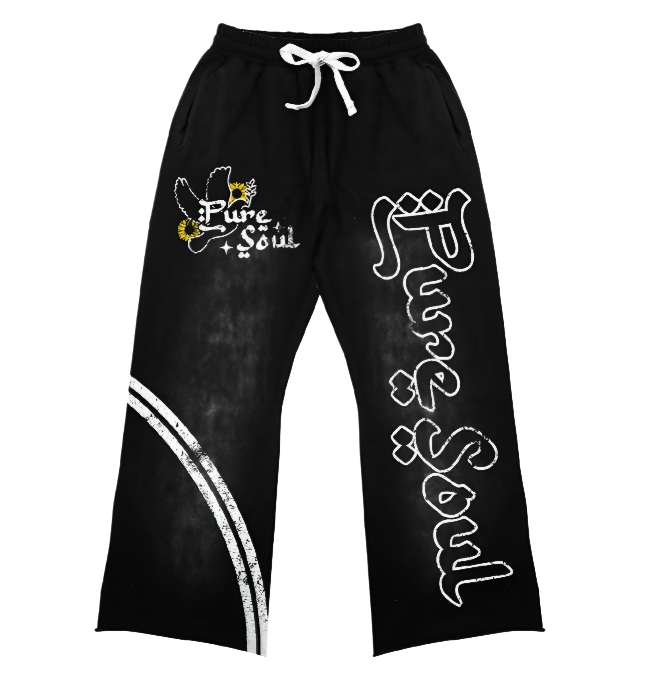 Pure Soul Straight Leg Sweats