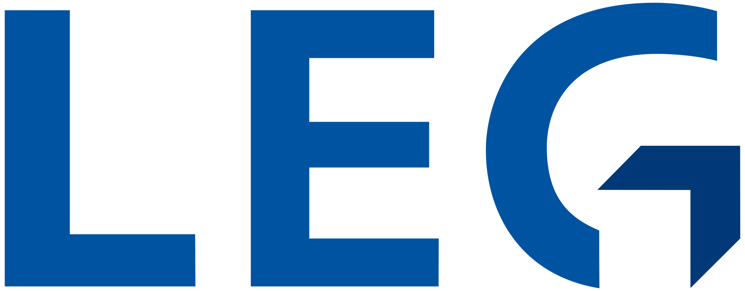 Das Logo von EEC, bestehend aus den großen blauen Buchstaben 'E', 'E' und 'C' auf schwarzem Hintergrund.