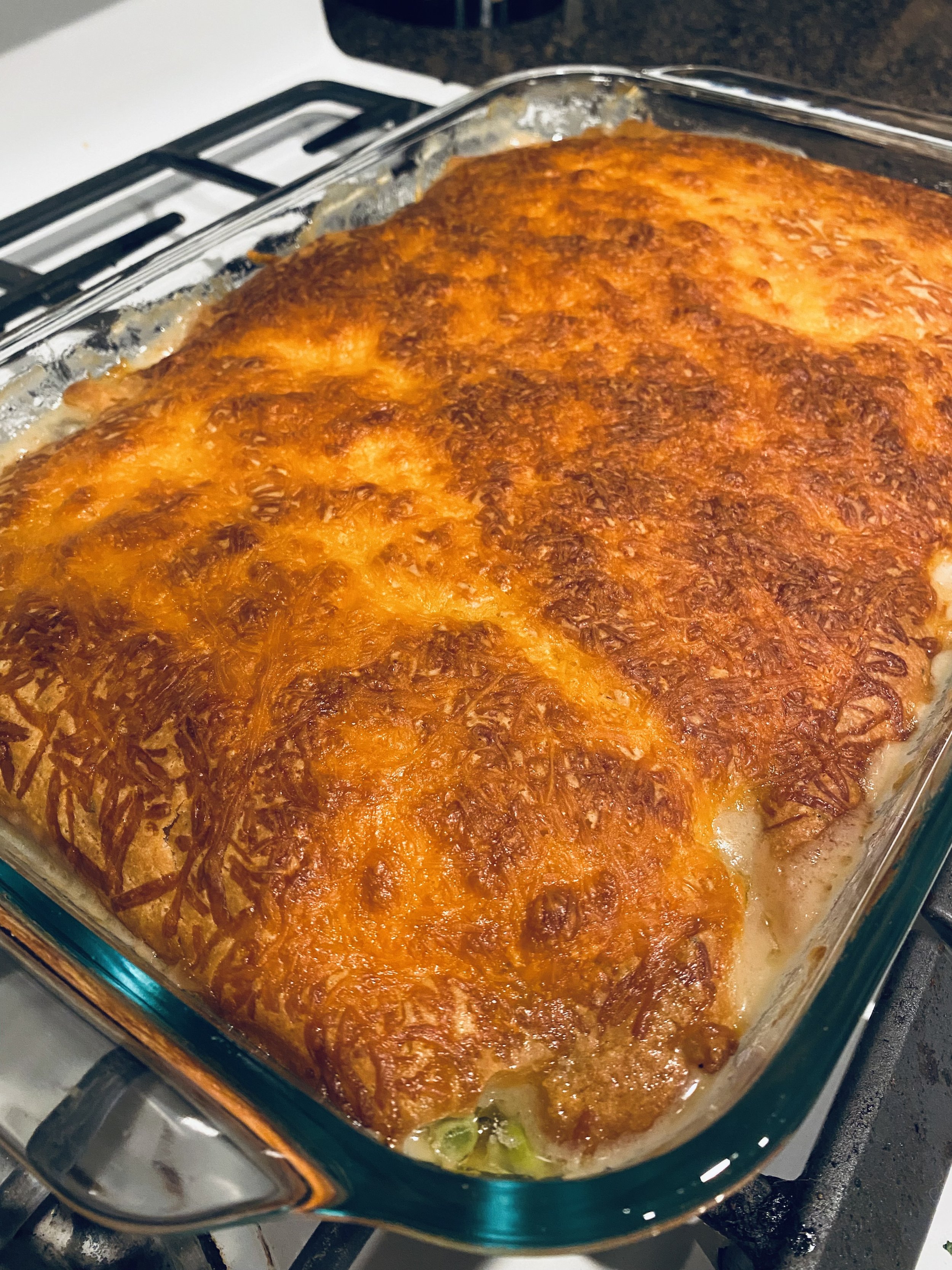 4.6/5 Cheddar Bay Biscuit Pot Pie (made vegetarian)