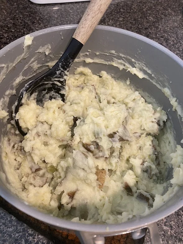 Creamy Rustic Mashed Potatoes