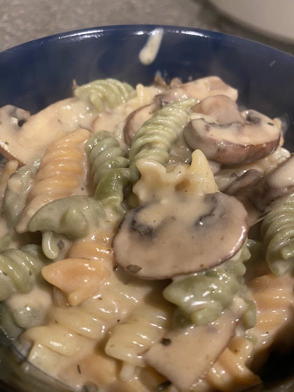Garlic Parmesan Mushroom Sauce