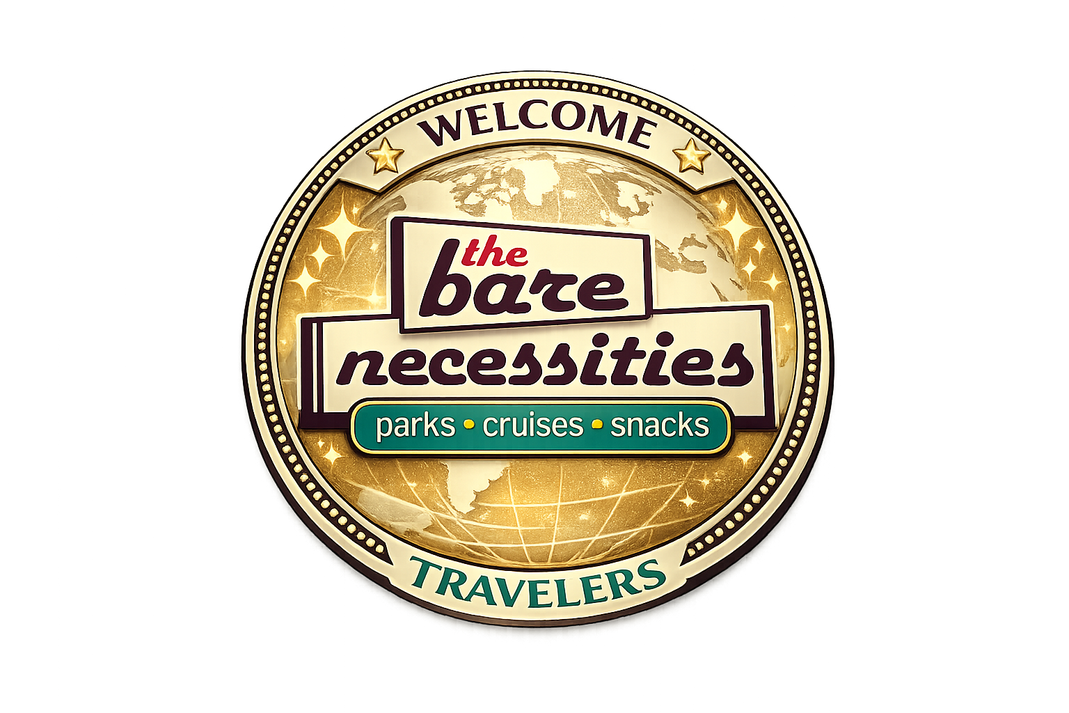 Welcome Travelers Medallion