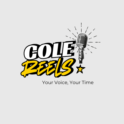 Logo for 'Gole Beels' featuring a microphone with radio waves, with the tagline 'Your Voice, Your Time'.