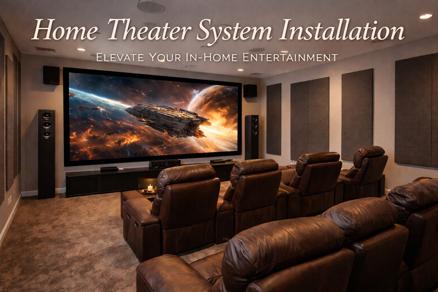 Home theater setup