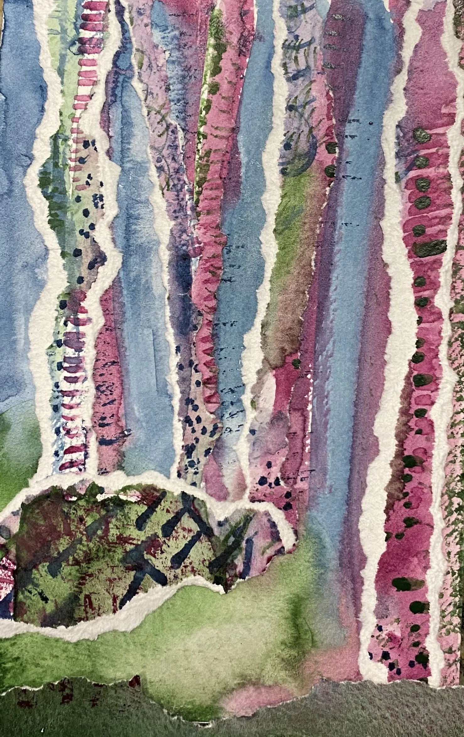 Tree Stand, Cloverdale Oregon 2022, 4"x6"