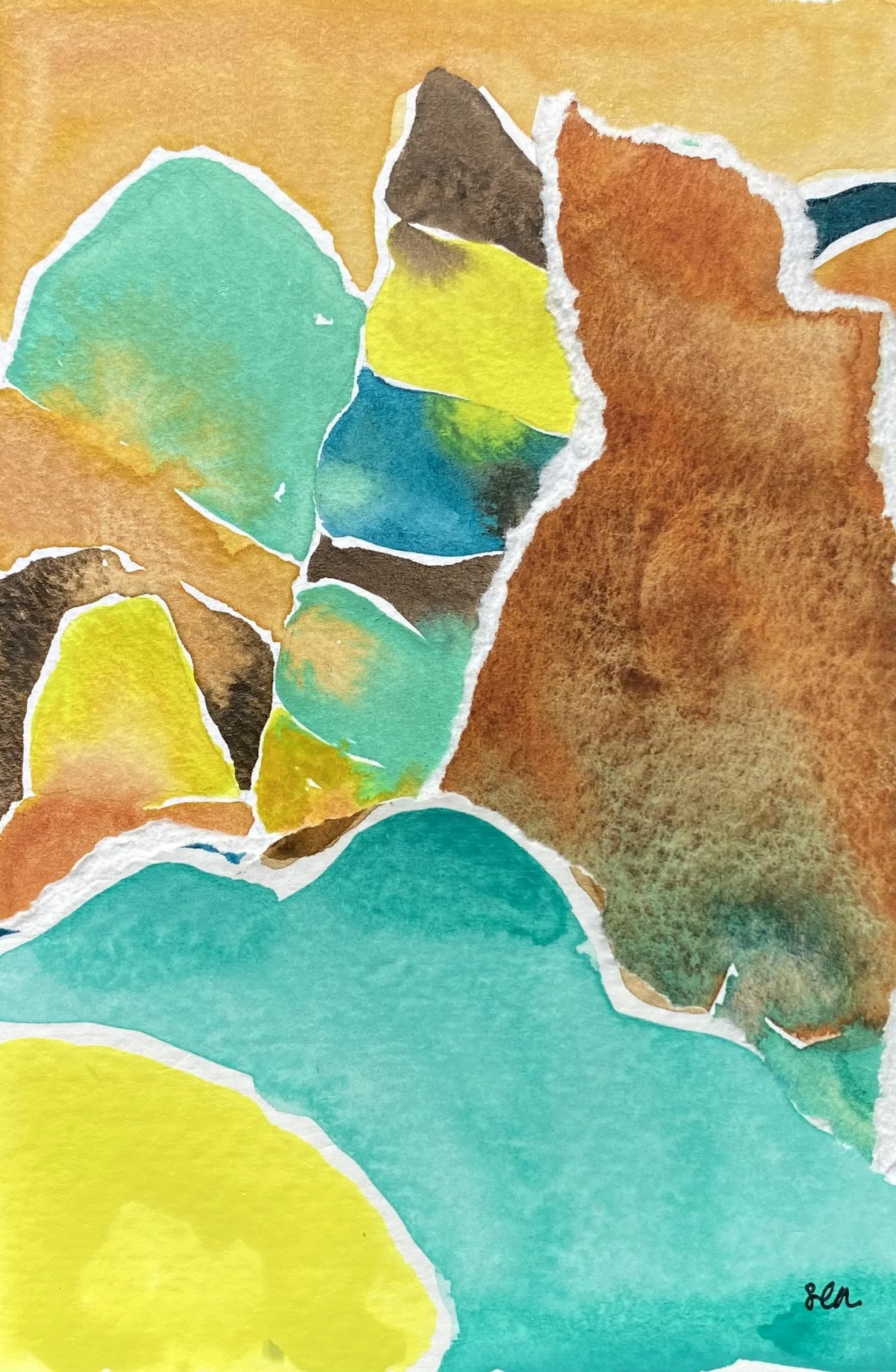 Sedona, Highway 89A 2026, 4"x6"   Available $100