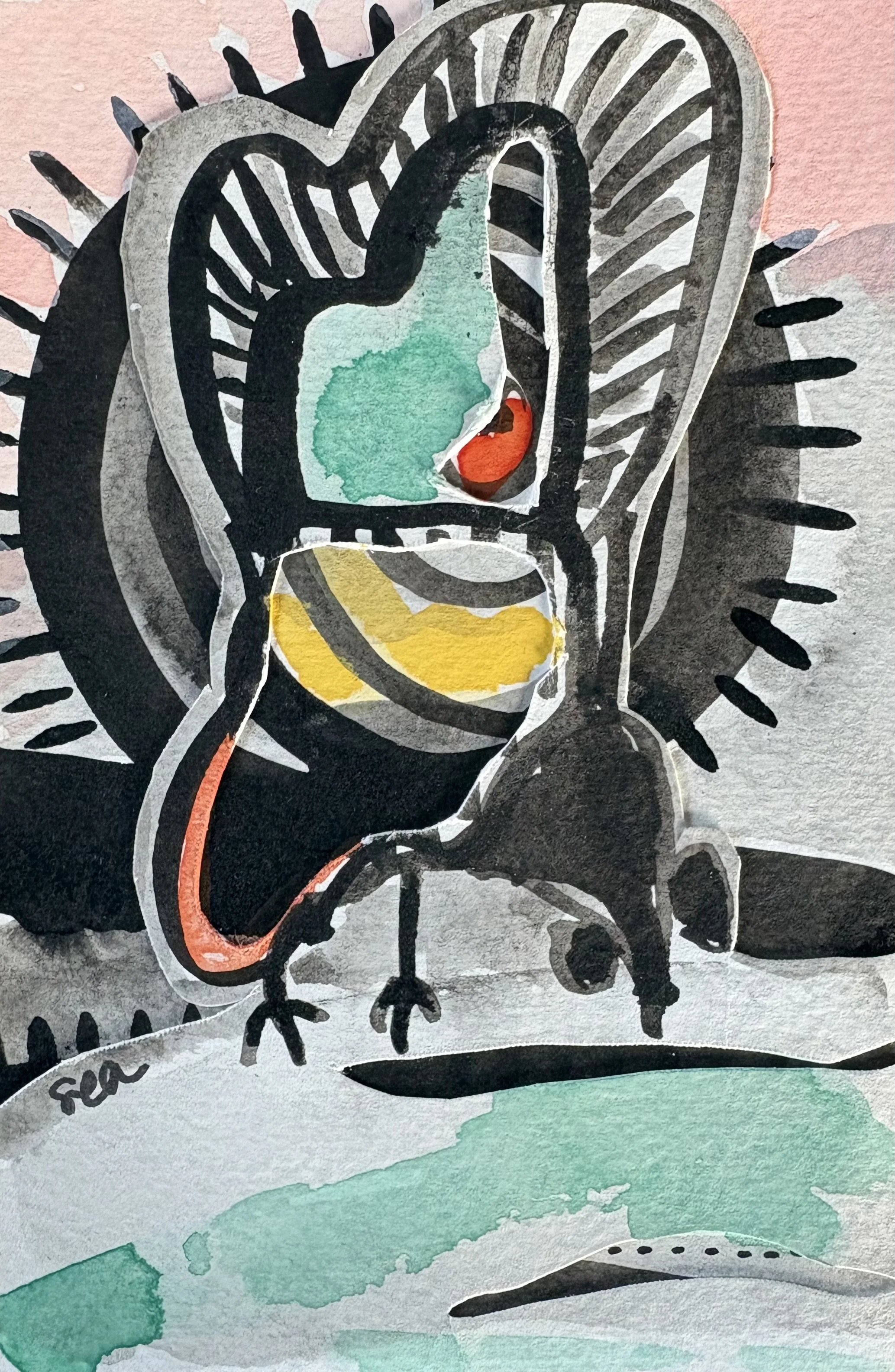 Untitled 2026, 4"x6"   Available $100