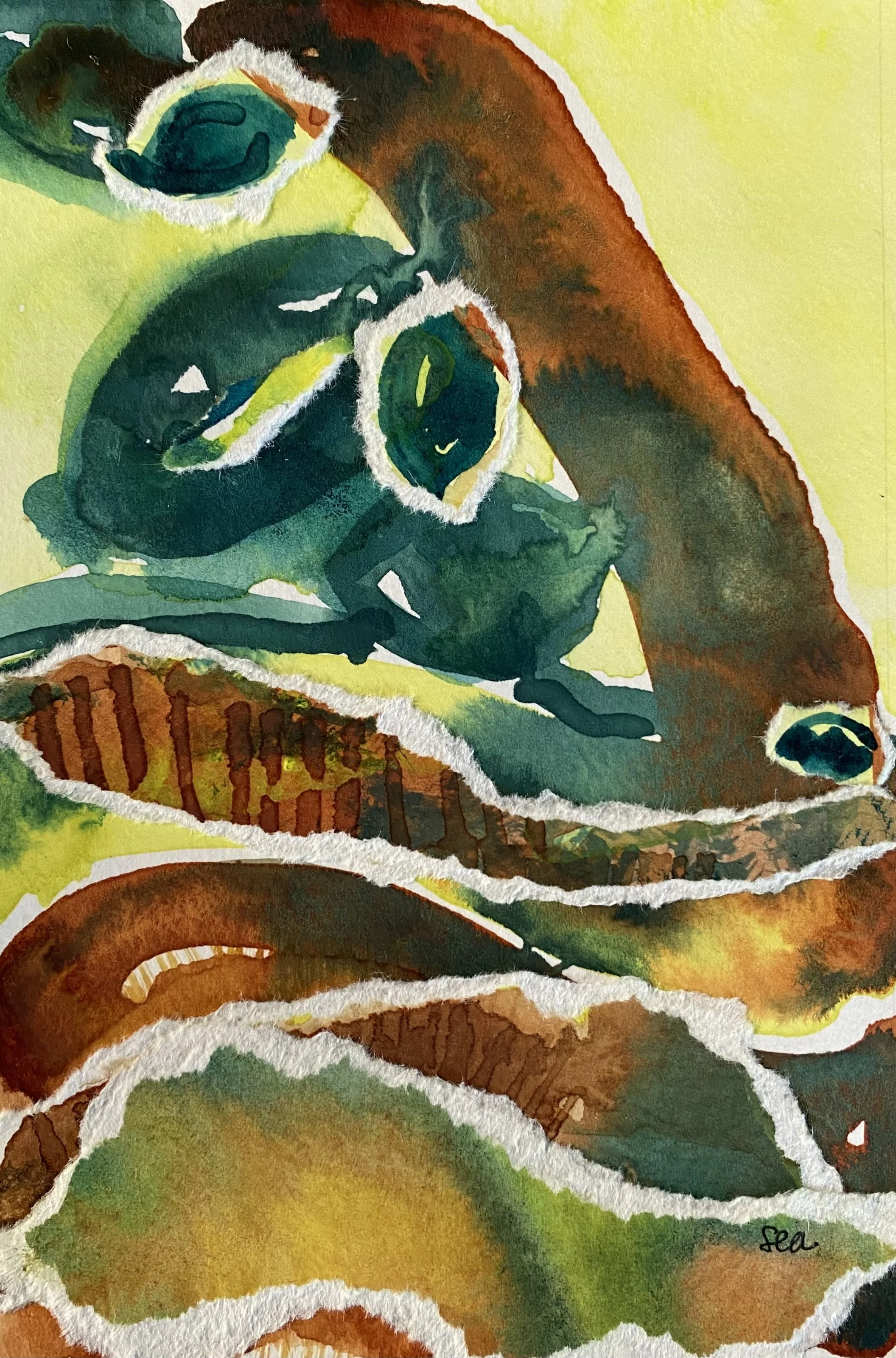 The Driftless No. 1 2023, 4"x6"   Available $100