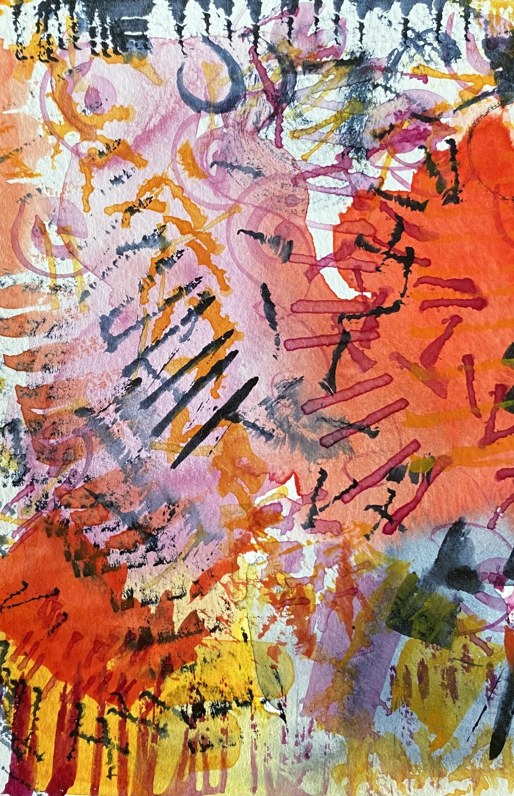 Beached! 2024, 4"x6"   Available $100
