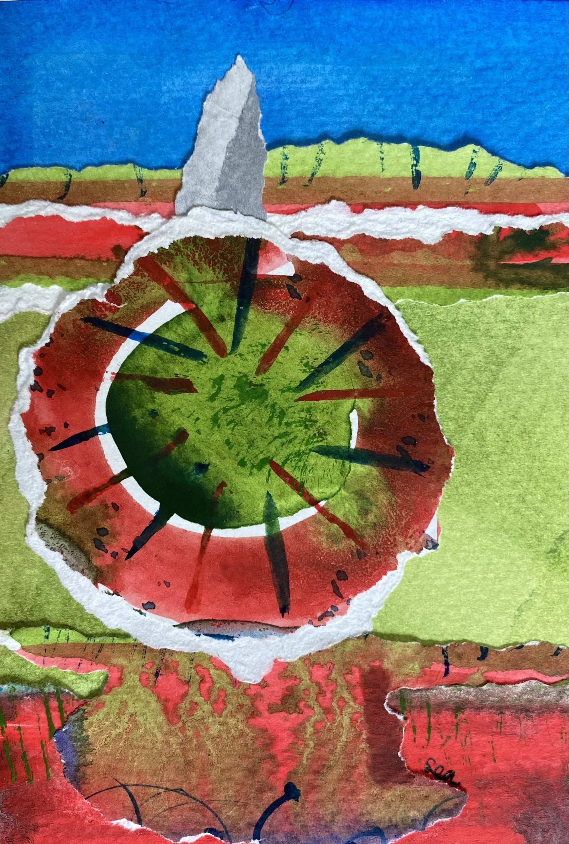 Breaking Ground 2026, 4"x6"   Available $100