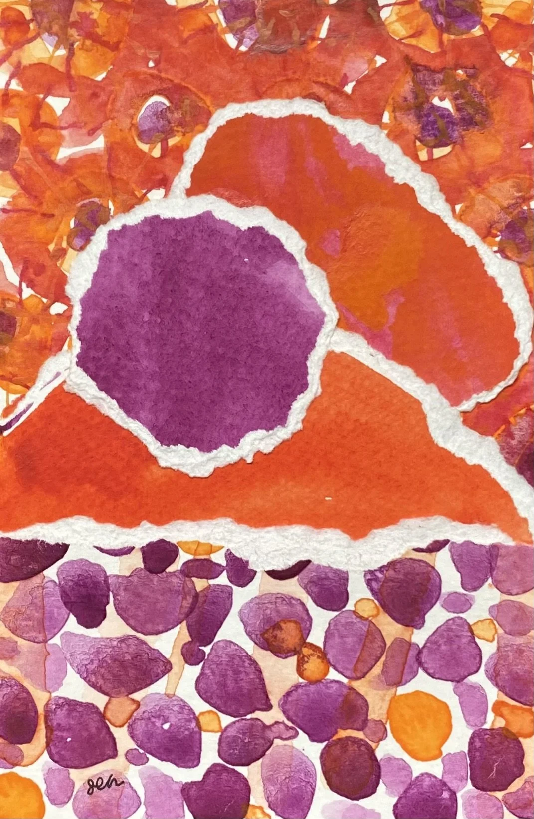 Poppy 2026, 4"x6"   Available $100