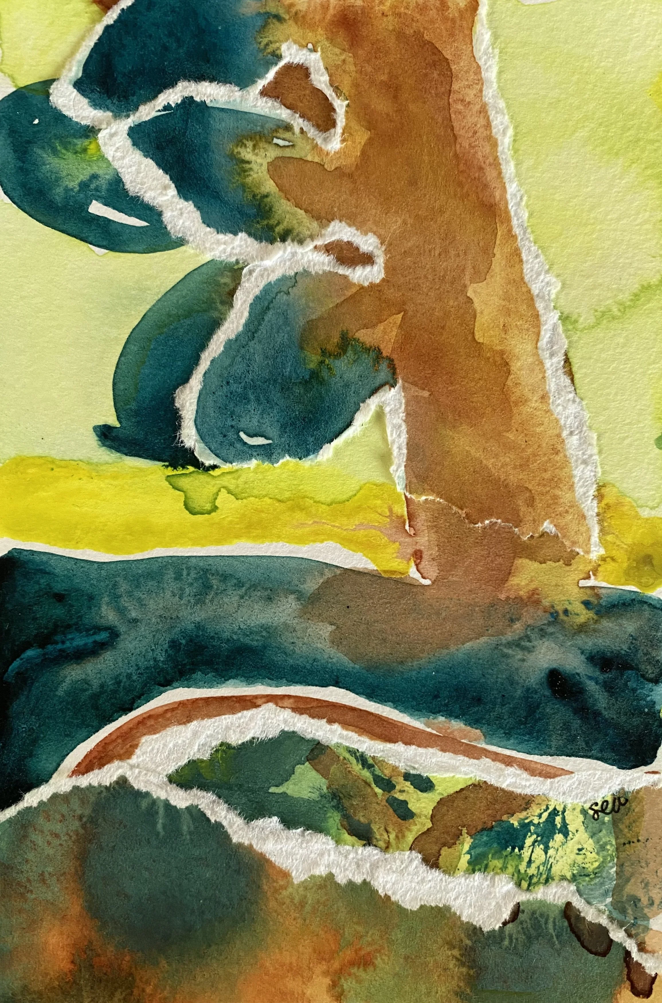 The Driftless No. 3 2023, 4"x6"  Available $100