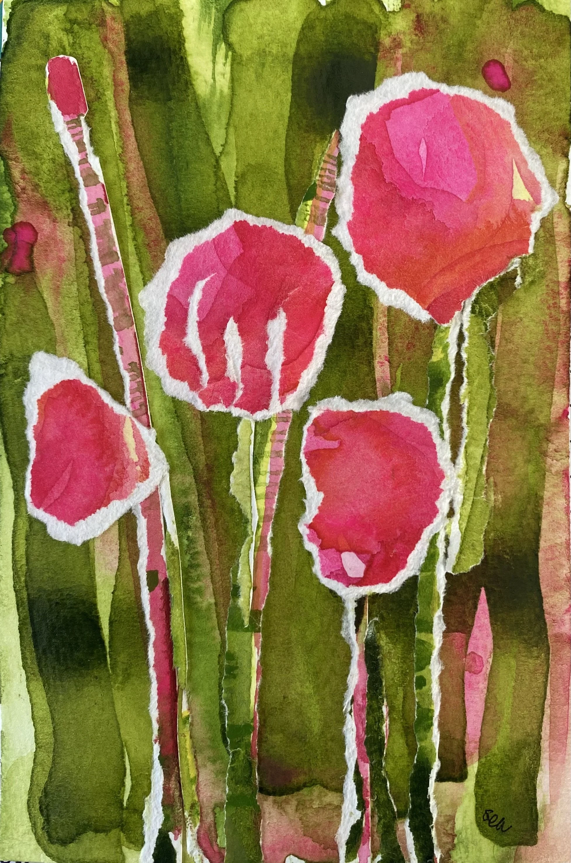 Cactus Rose No. 2 2025, 4"x6"