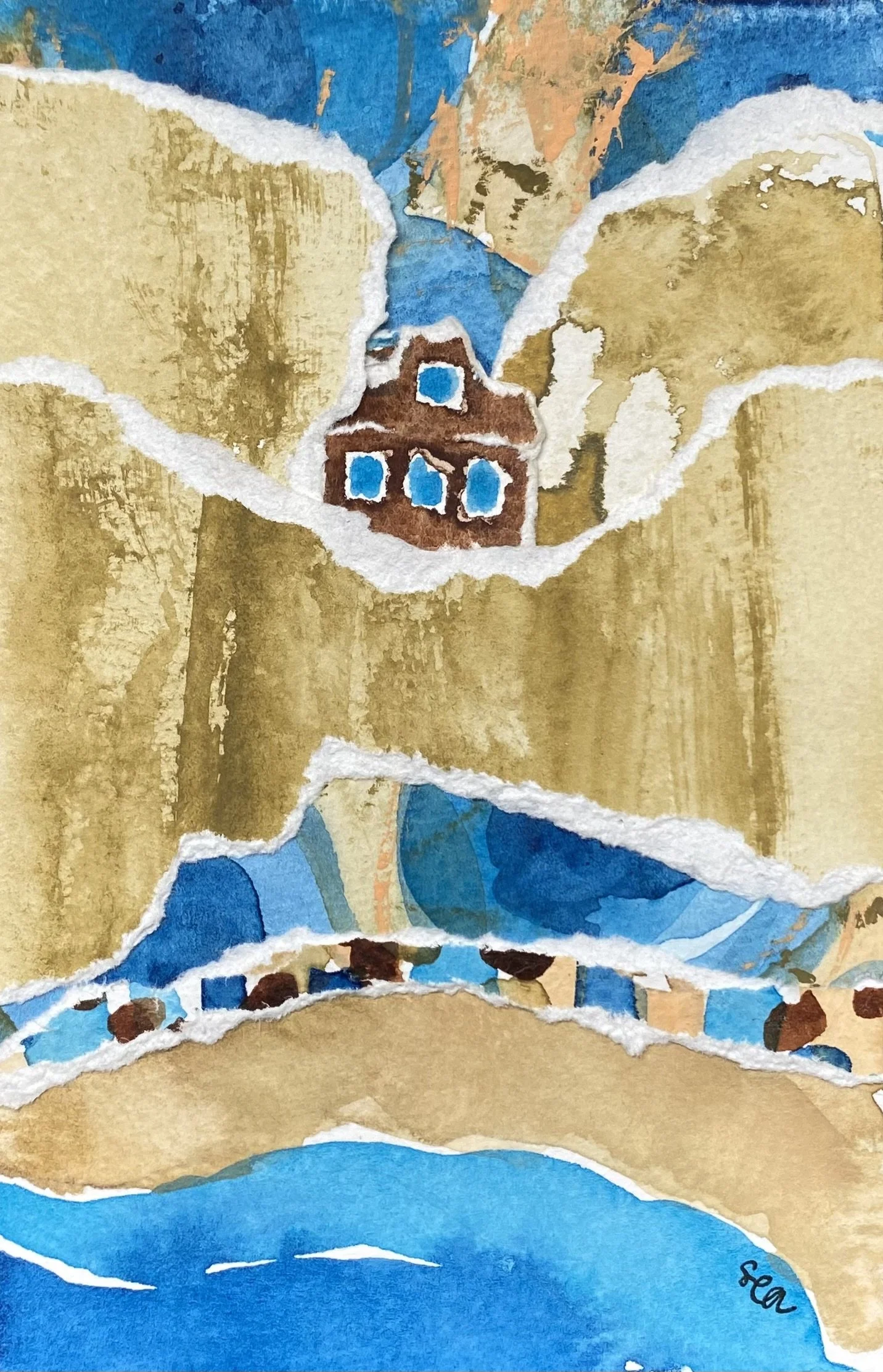 Campfire at Mears 2026, 4"x6"   Available $100