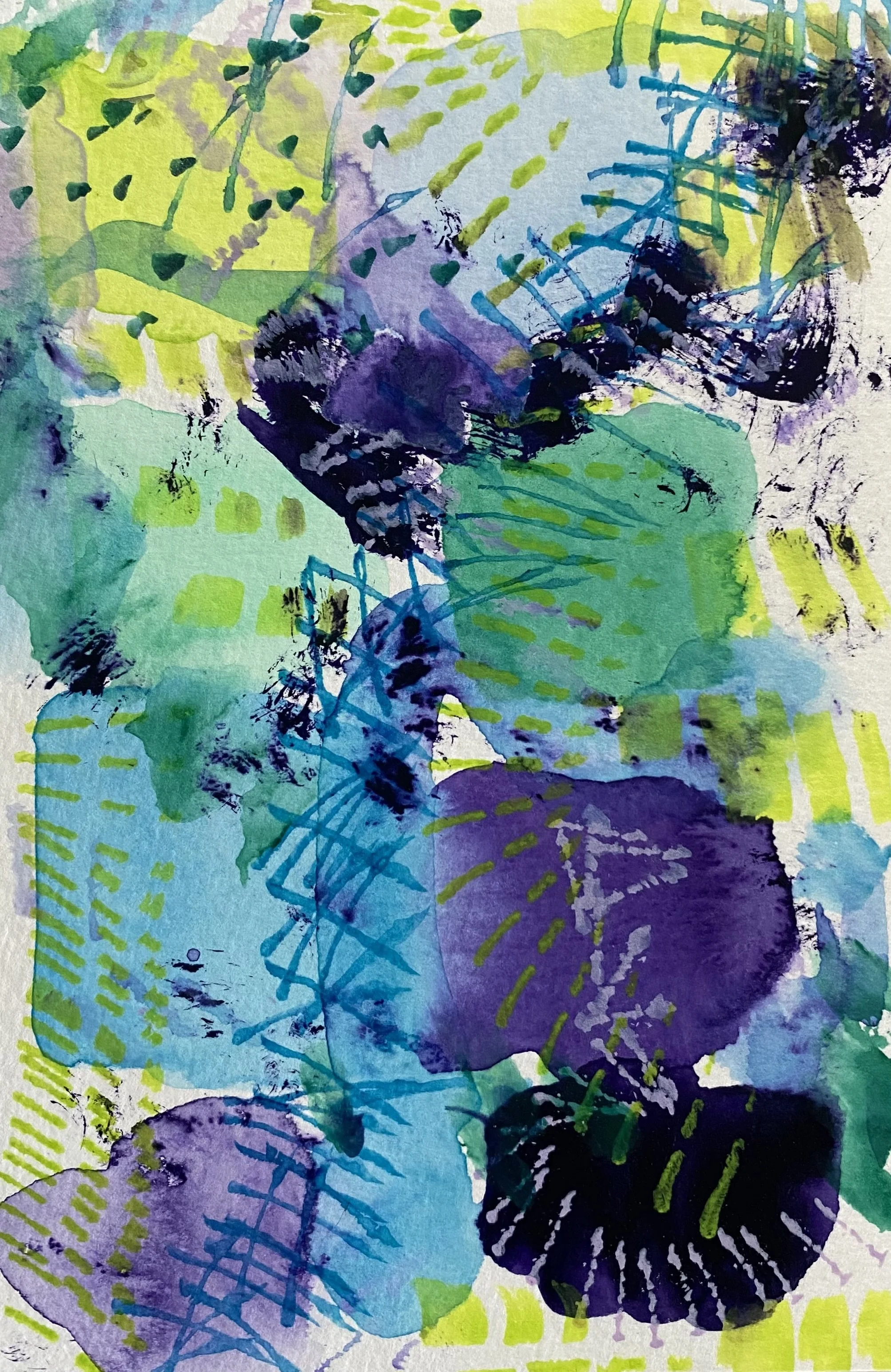 Under the Sea 2023, 4"x6"   Available $100