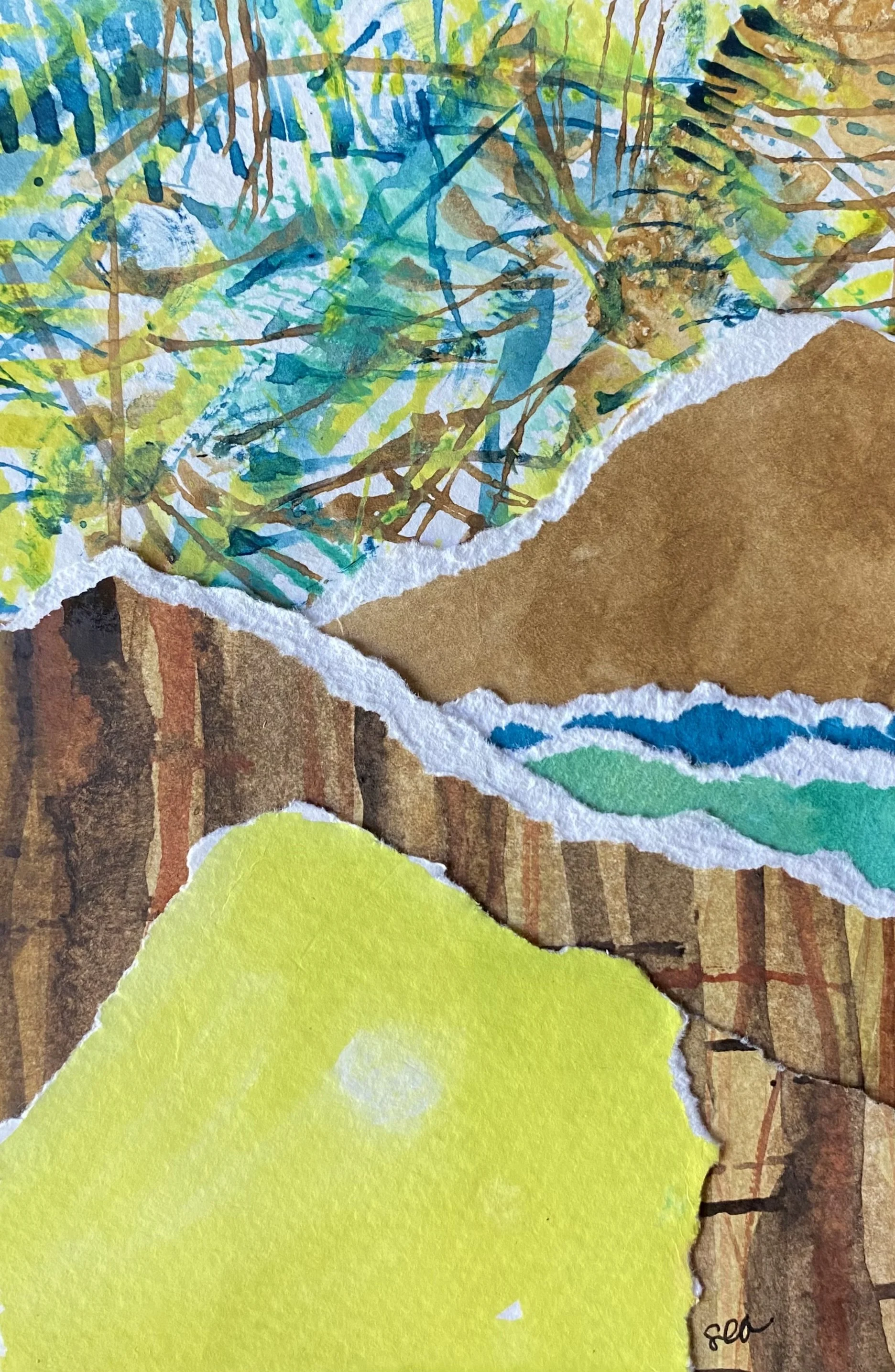 Alpine Meadows, June Lake 2026, 4"x6"