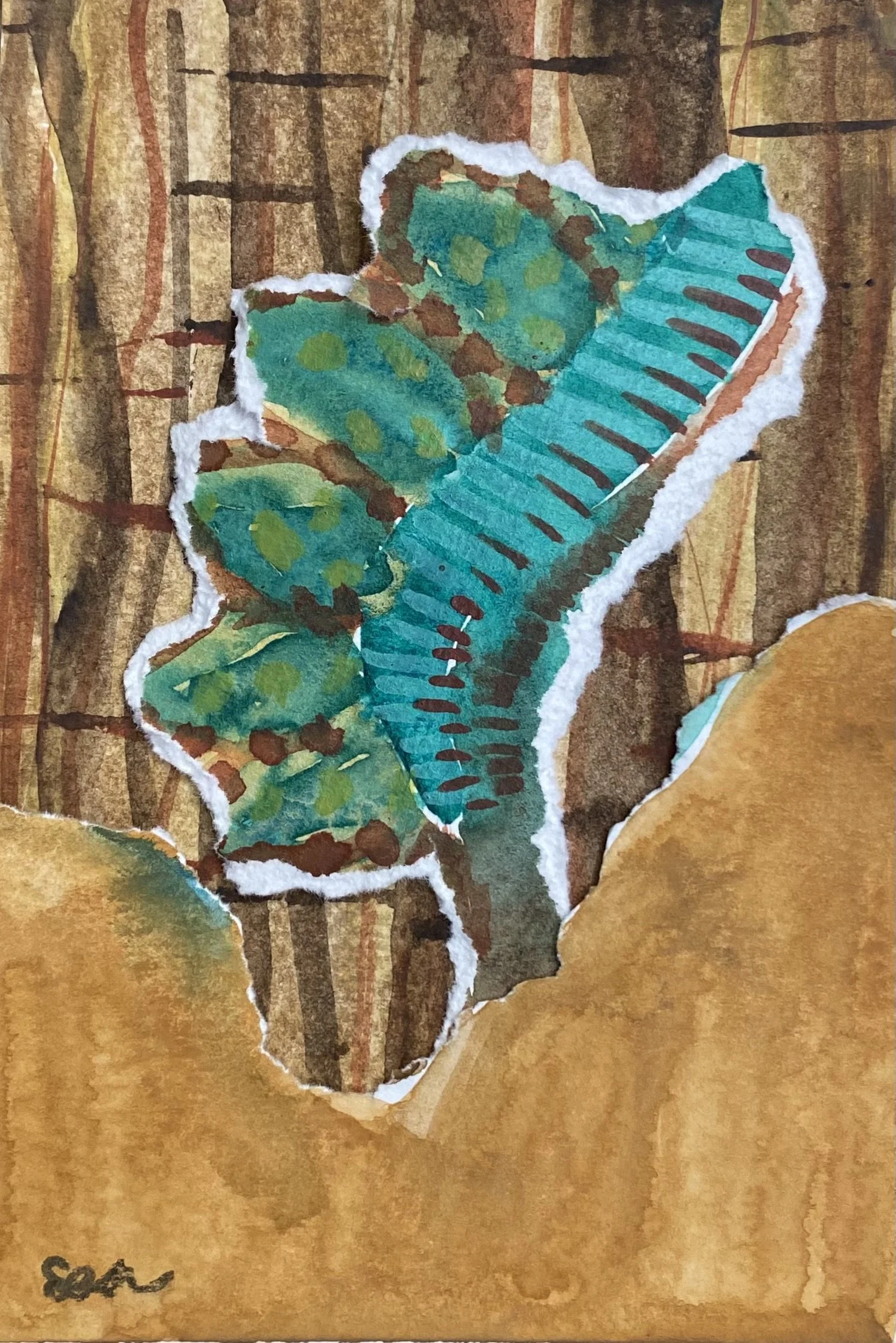Tree Line, Eastern Sierra Nevadas 2026, 4"x6"   Available $100