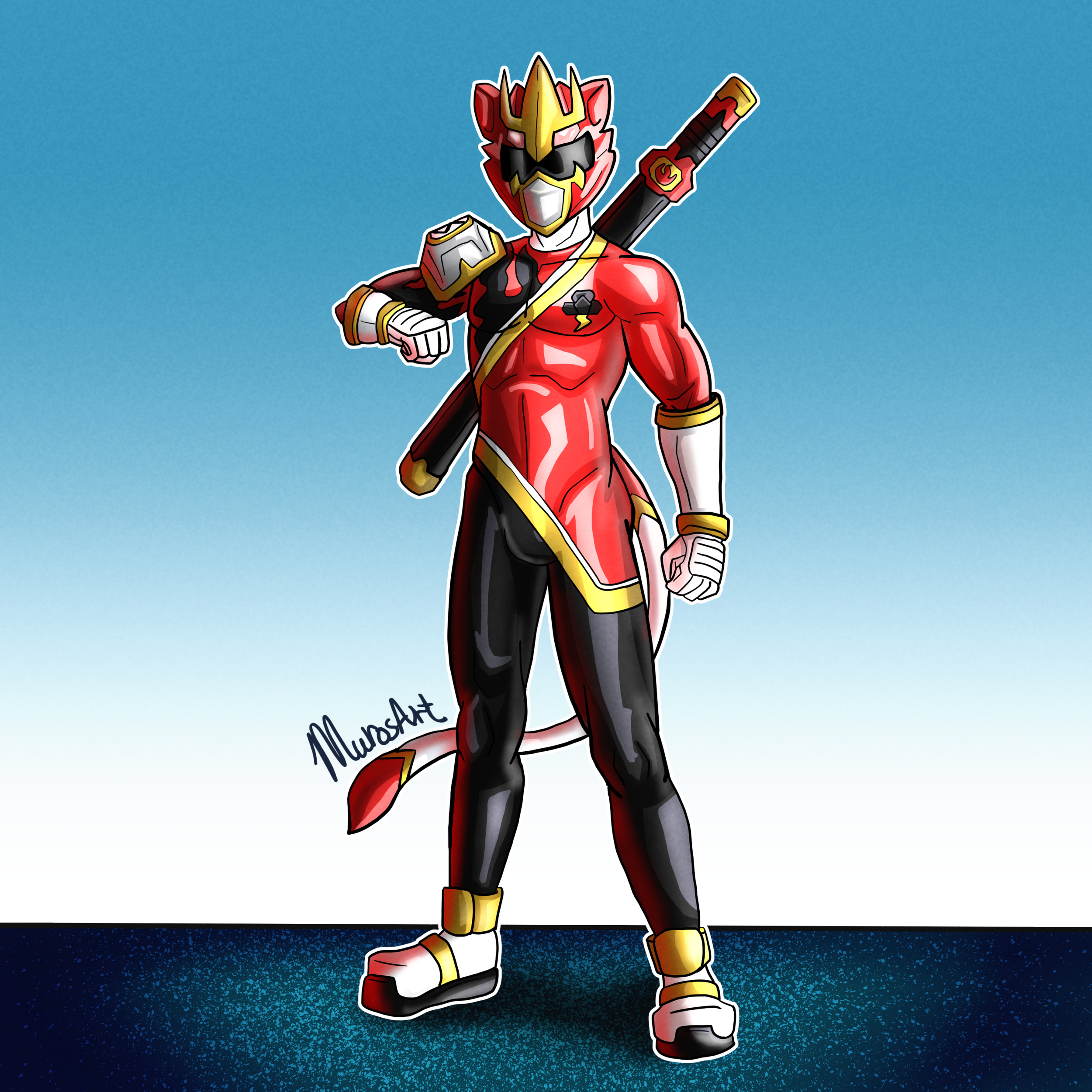 Dojo Boys - Ranger Redesign Red Ranger Alt.png