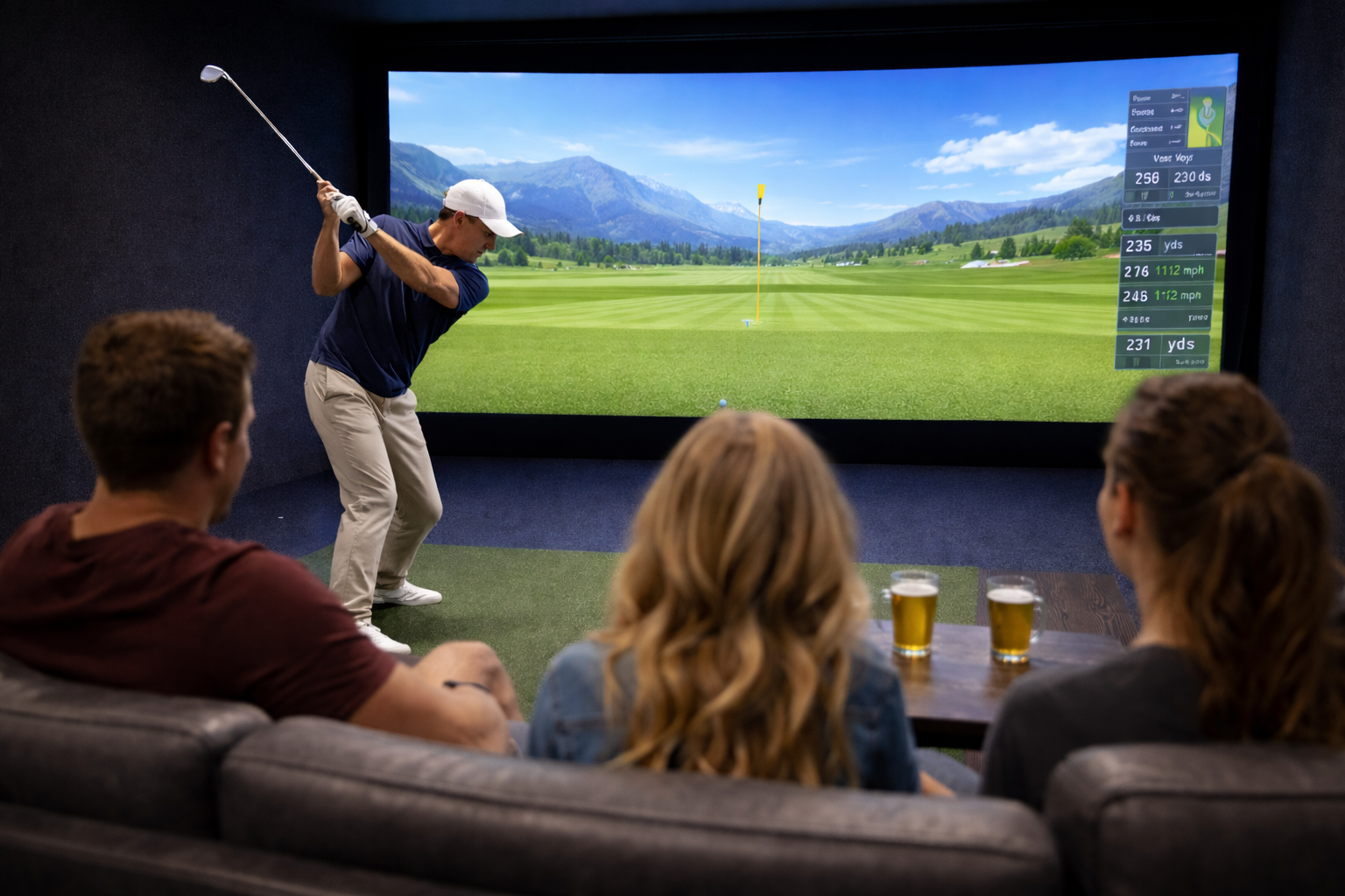 Leading Edge Golf Simulation