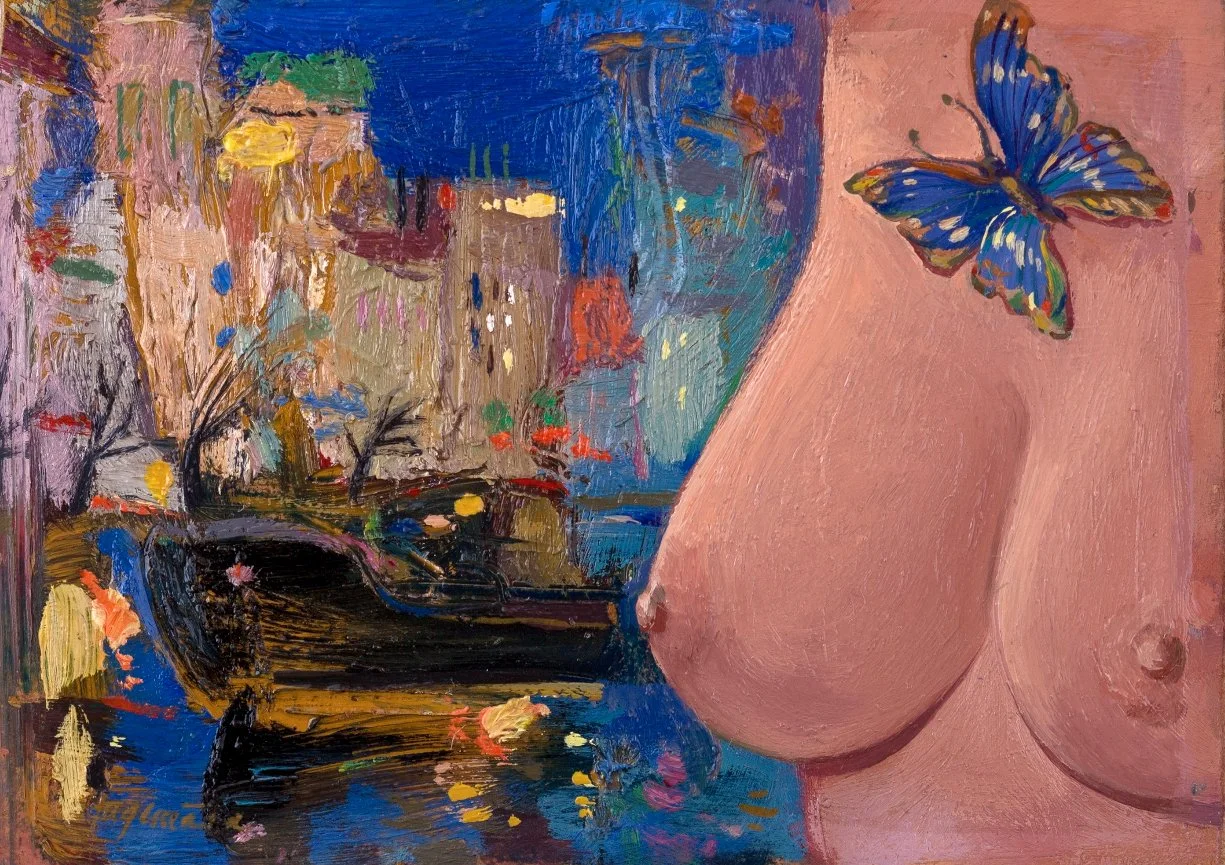 Parīzes naktstauriņš (2013), 20x30cm
