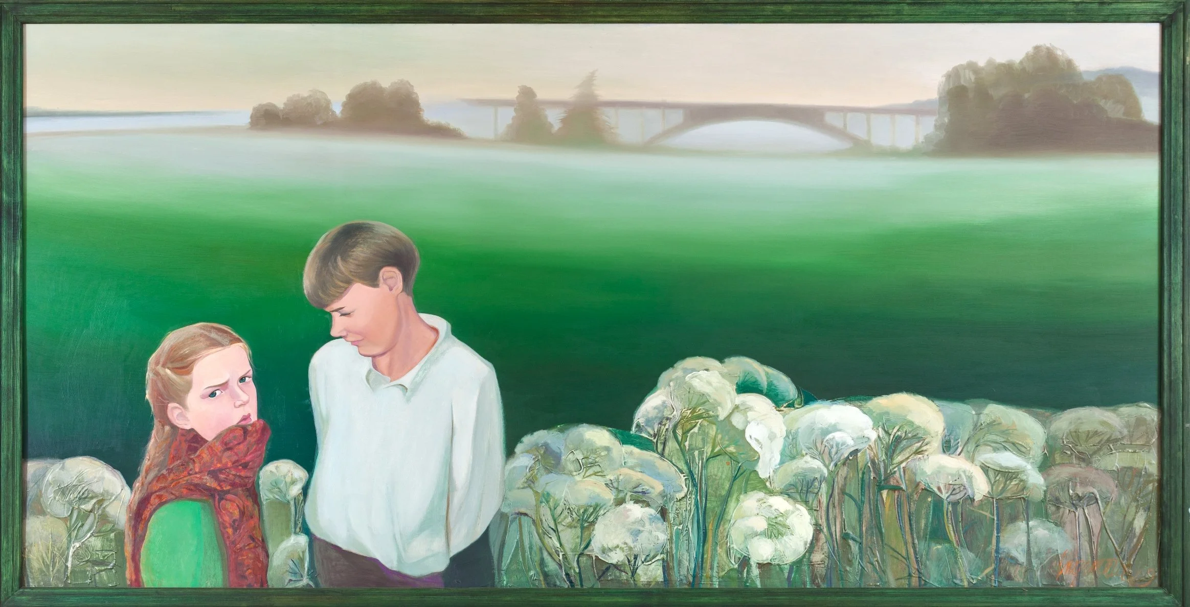 Tilts uz nekurieni (2011), 120x140cm