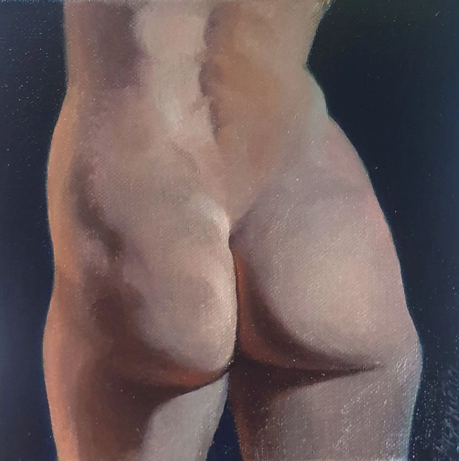 Ideāla forma II (2023), 20x20cm