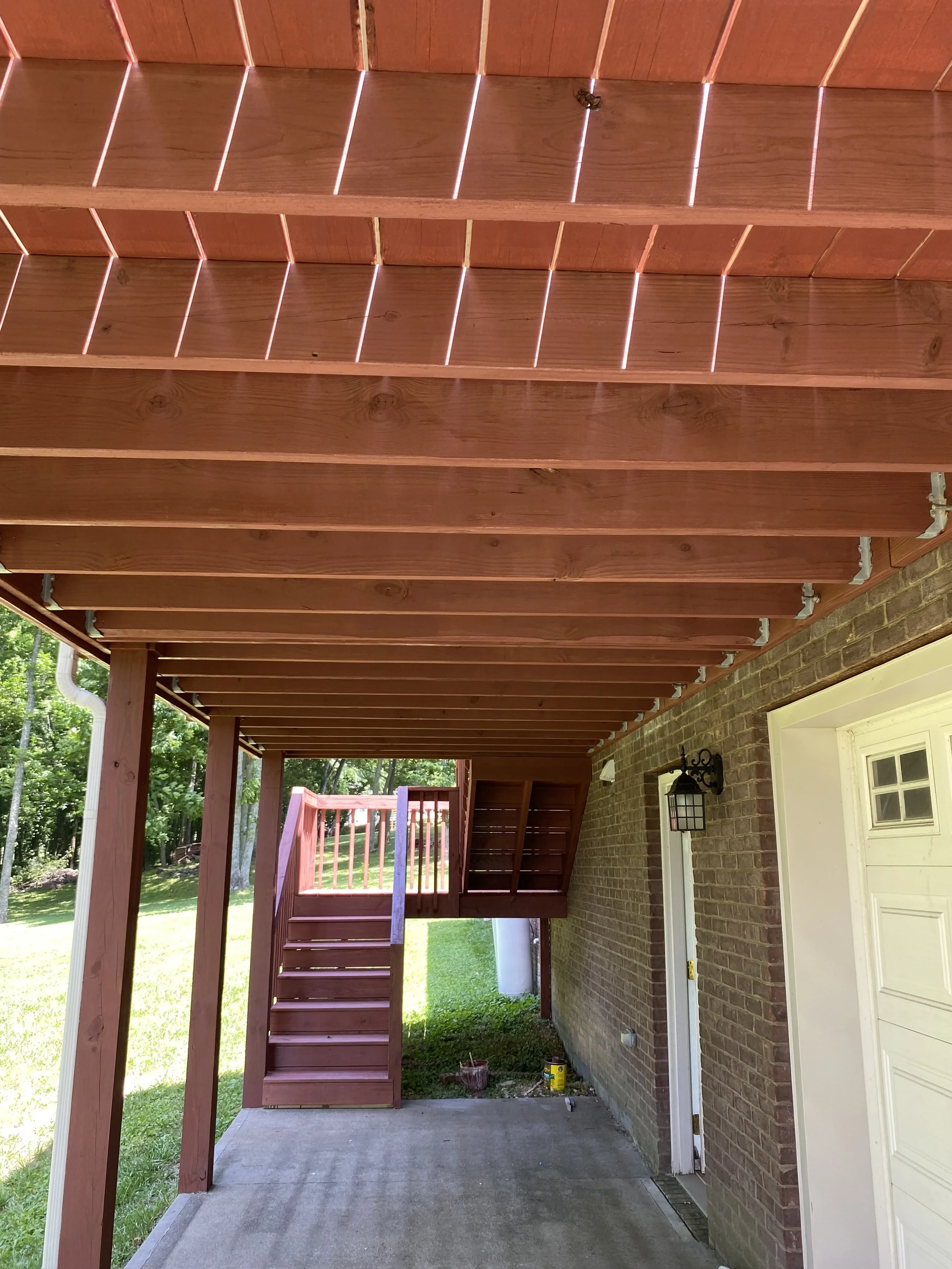 Deck Staining