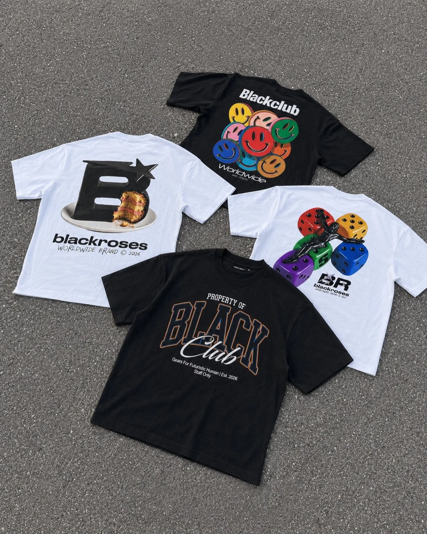 four unique pieces🏷️