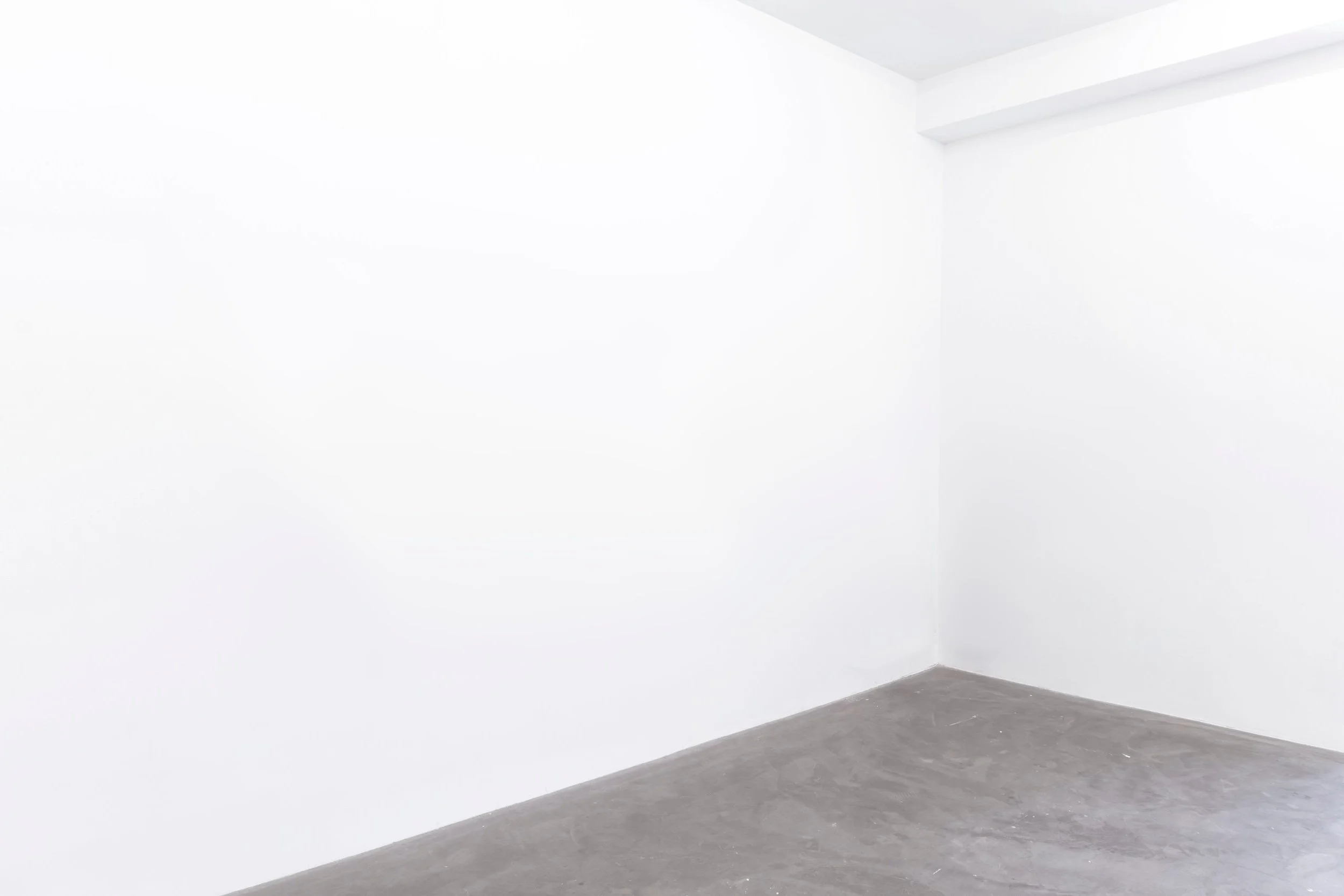 Installation view of "Exhibition Title" (year) at Gallery E in City, Country.