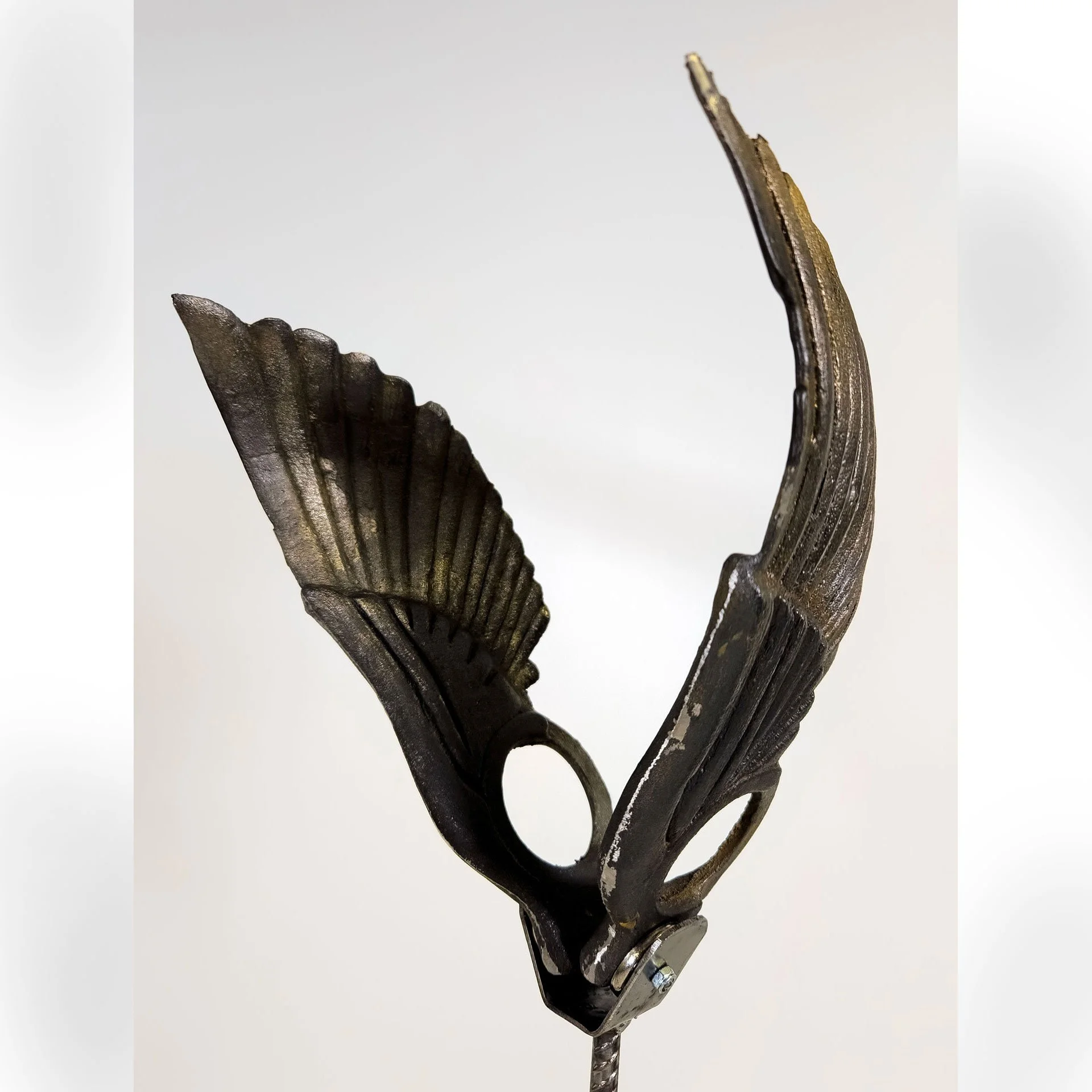 Title pending, 2026 (WIP). Cast iron, steel – Dimensions vary.