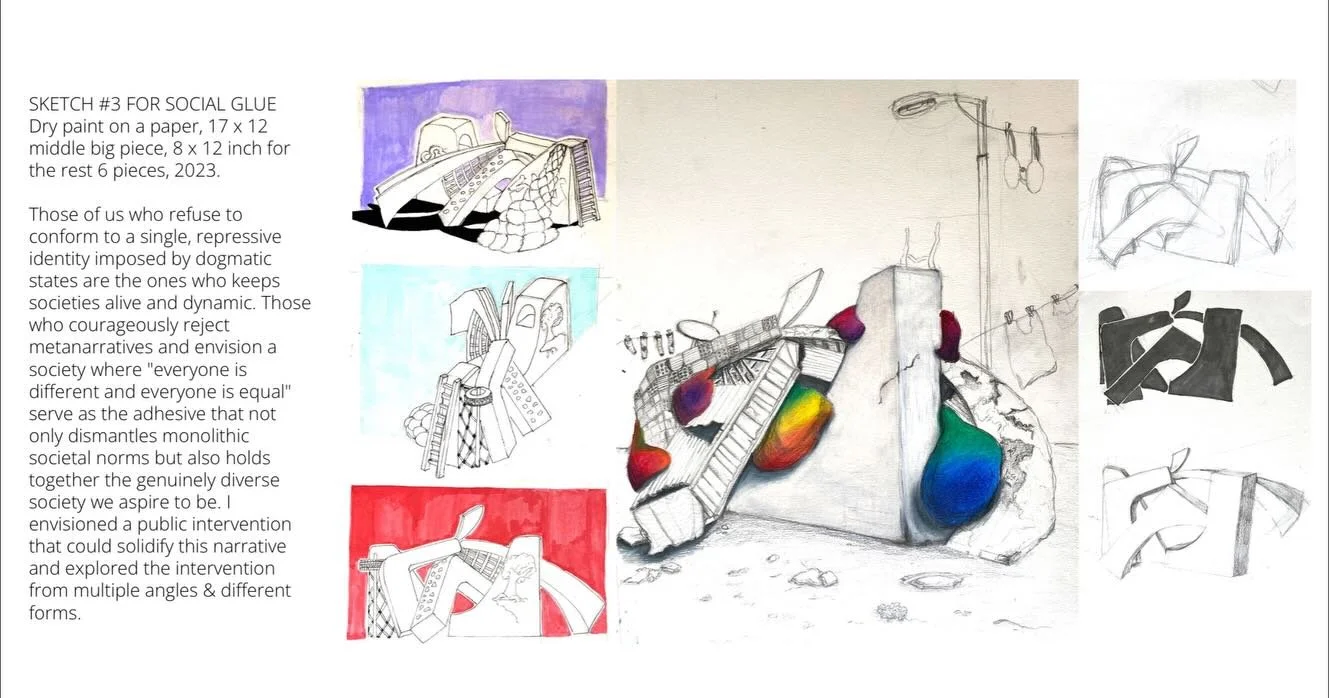 @sarya_baran_ ile 2021-2023 yılları arasında beraber &ccedil;alıştık. Dil, kimlik meseleleri &uuml;zerine mimarlık dosyası hazırladık. Brown University&rsquo;i tam burslu kazandı. Halen Brown University&rsquo;de eğitimine devam ediyor.