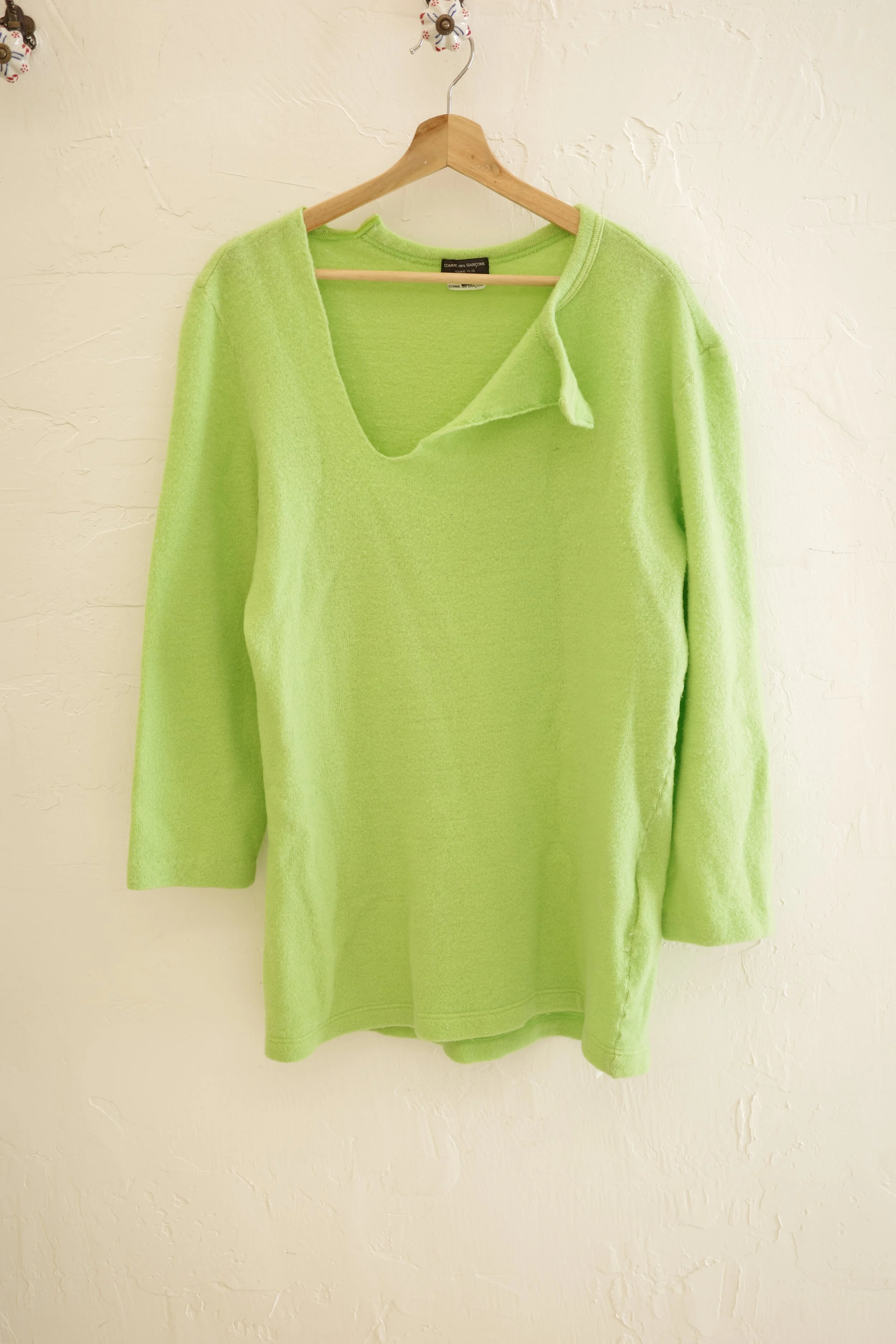 COMME des GARÇONS Lime Green Tops