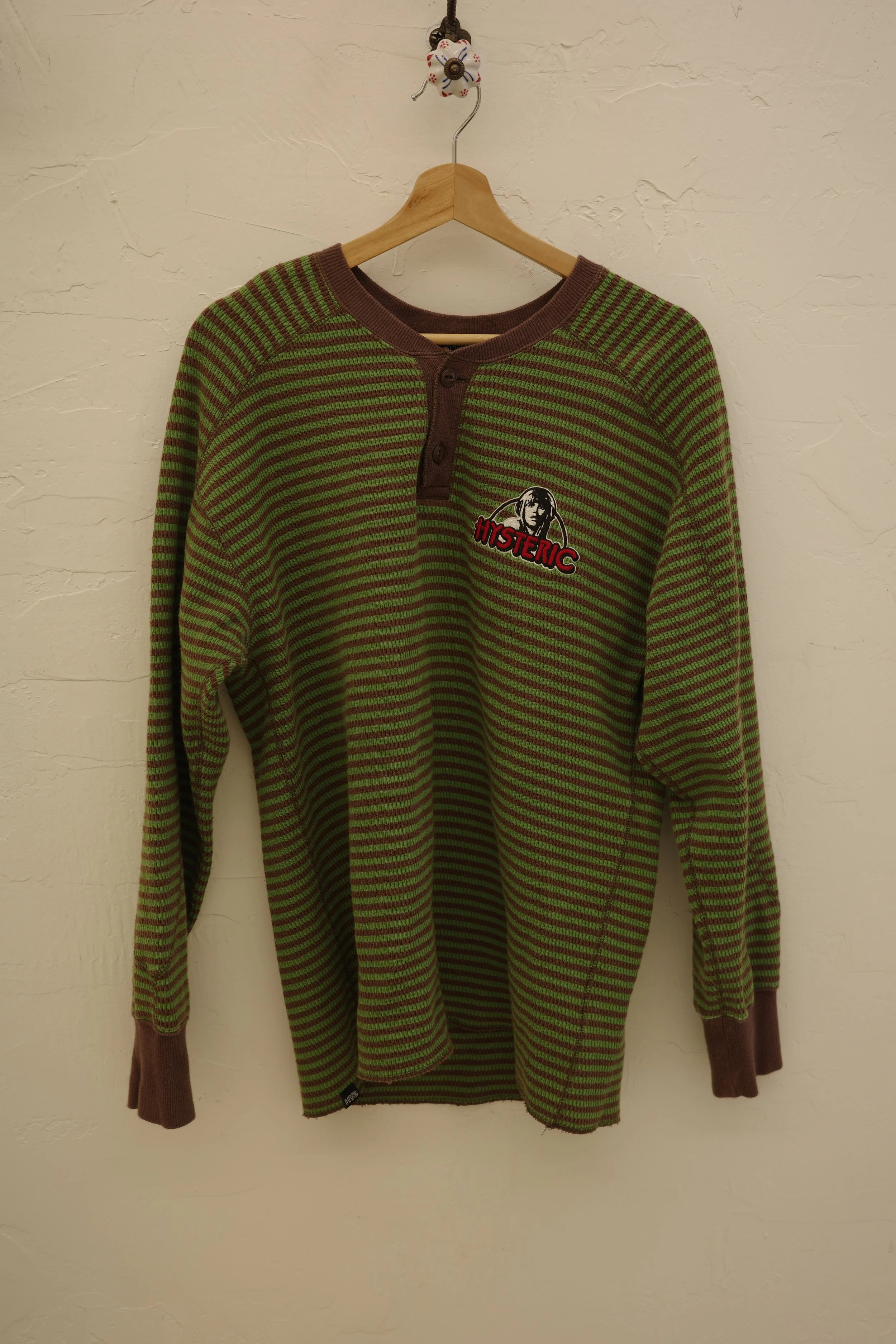 Hysteric Glamour – Green Striped Knit