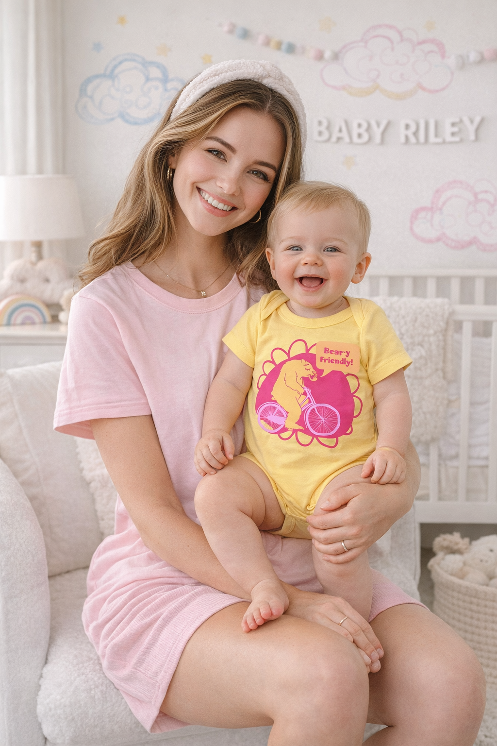 Animals on Bikes Newborn Babygrows - Pack of 4