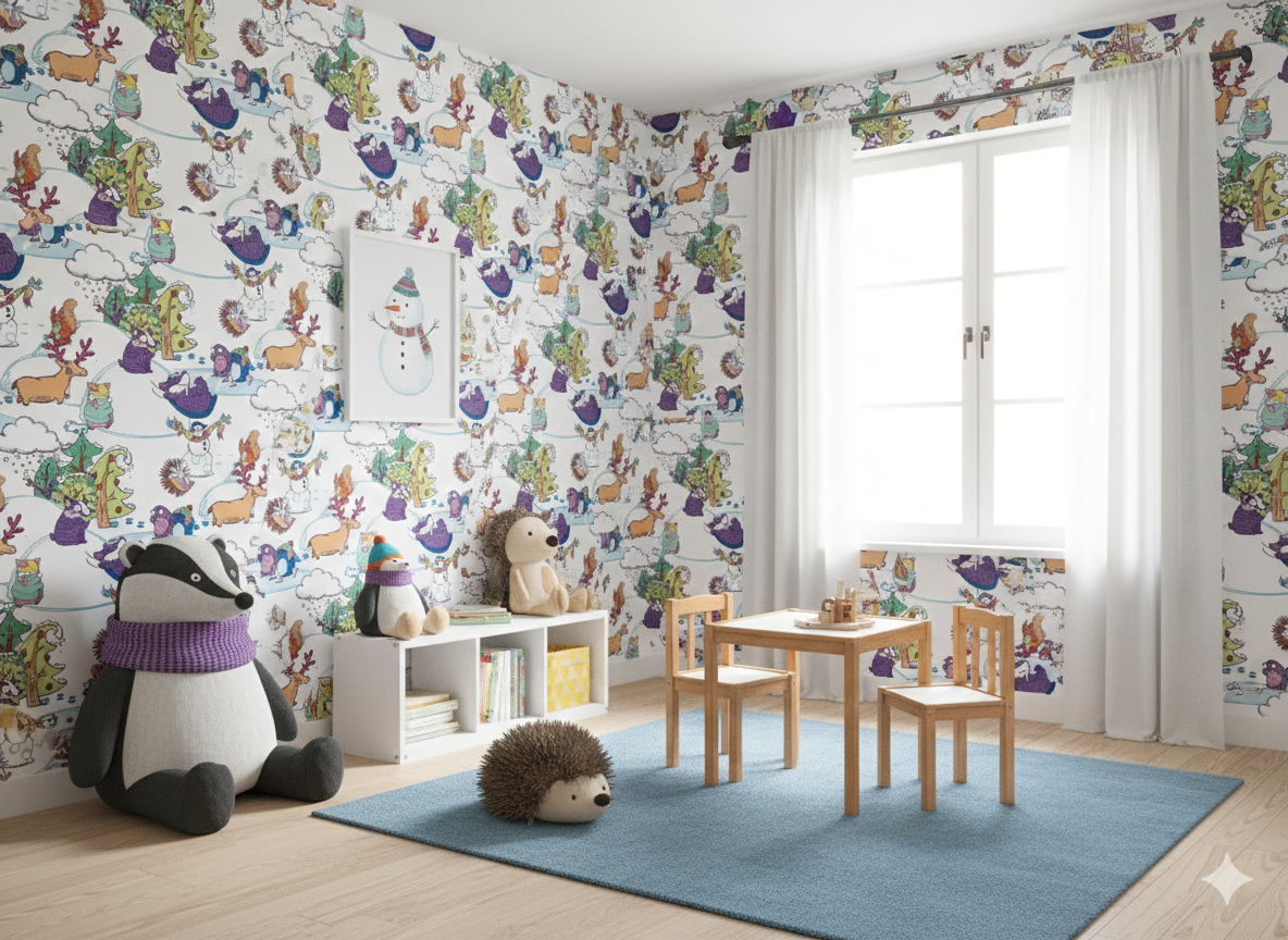 Winter Wonderland Wallpaper Sample