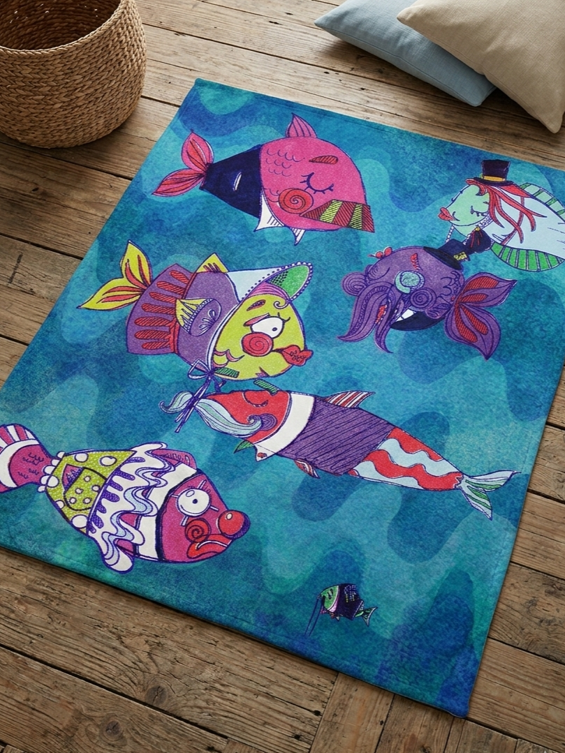 Fish in Da Sea Blanket