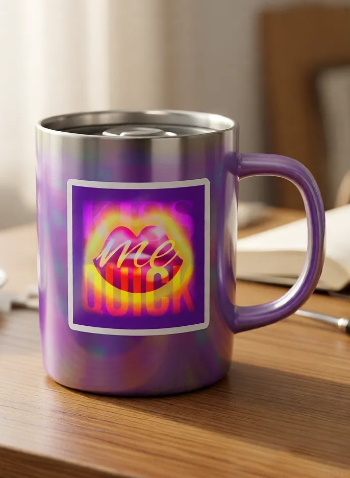 Kiss Me, Quick! Sticker