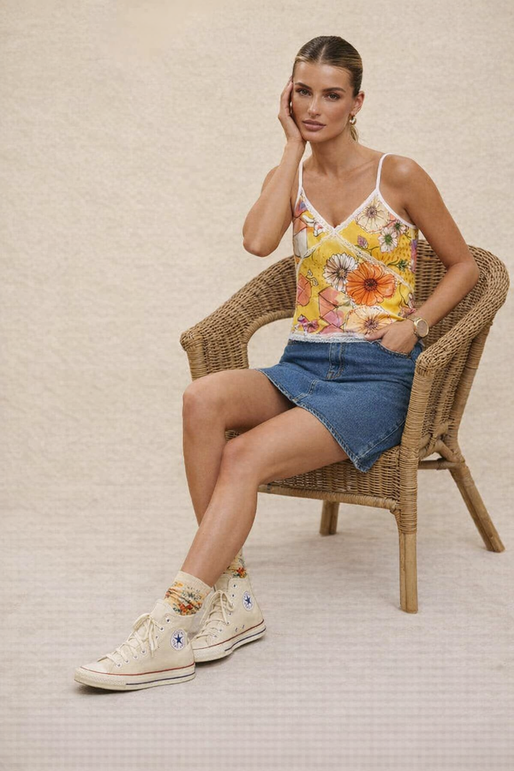 Daisy Doodle Camisole Top