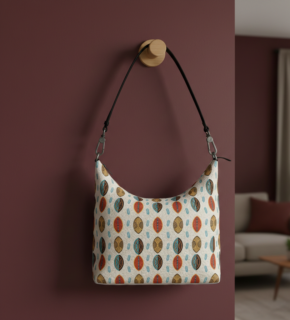 Tribal Elegance Hobo Bag