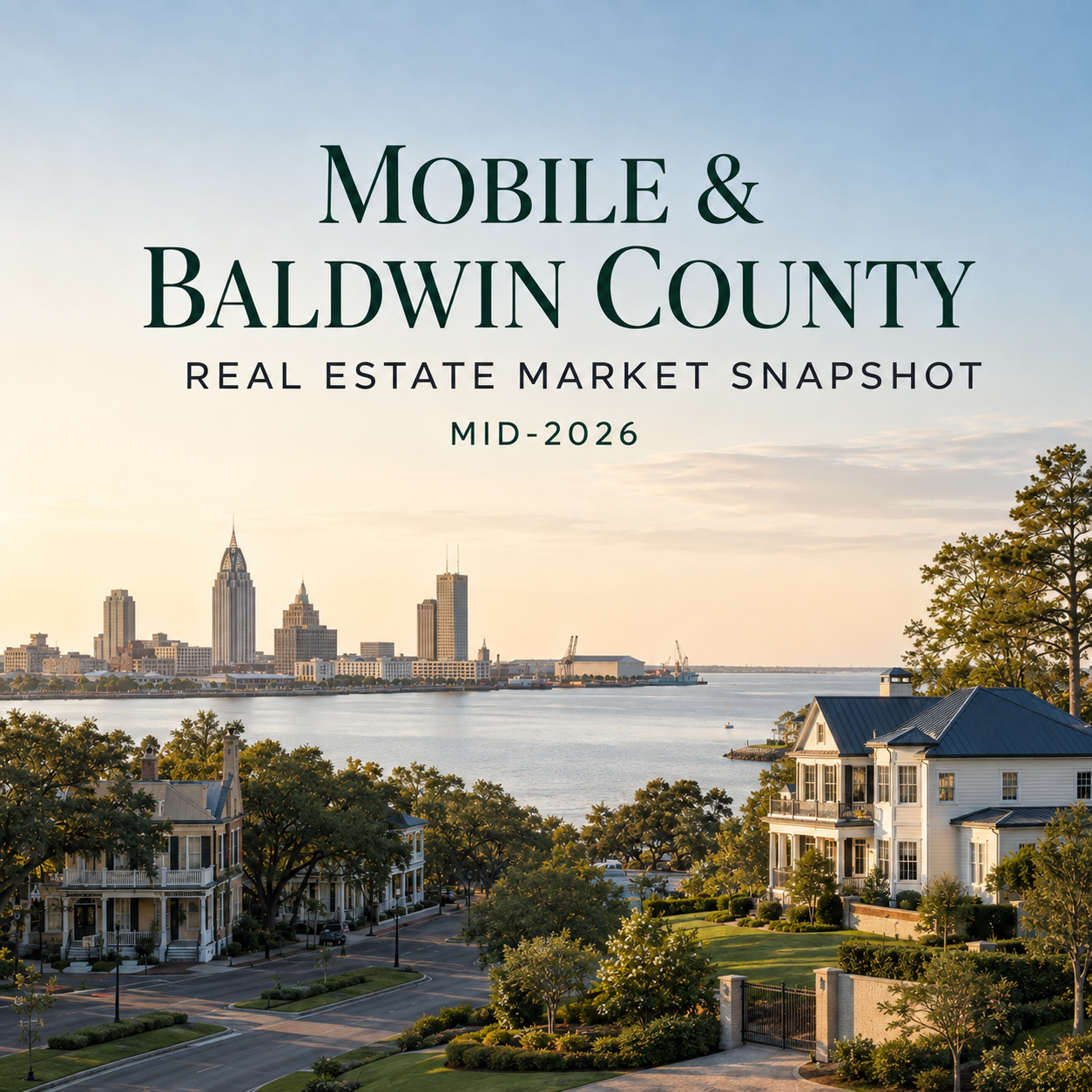 Mobile &amp; Baldwin County Real Estate Market Snapshot: Mid-2026