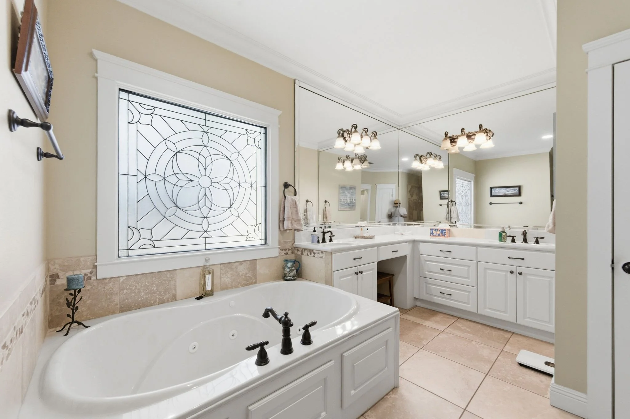 Spanish Fort French Provincial style home in Stillwater