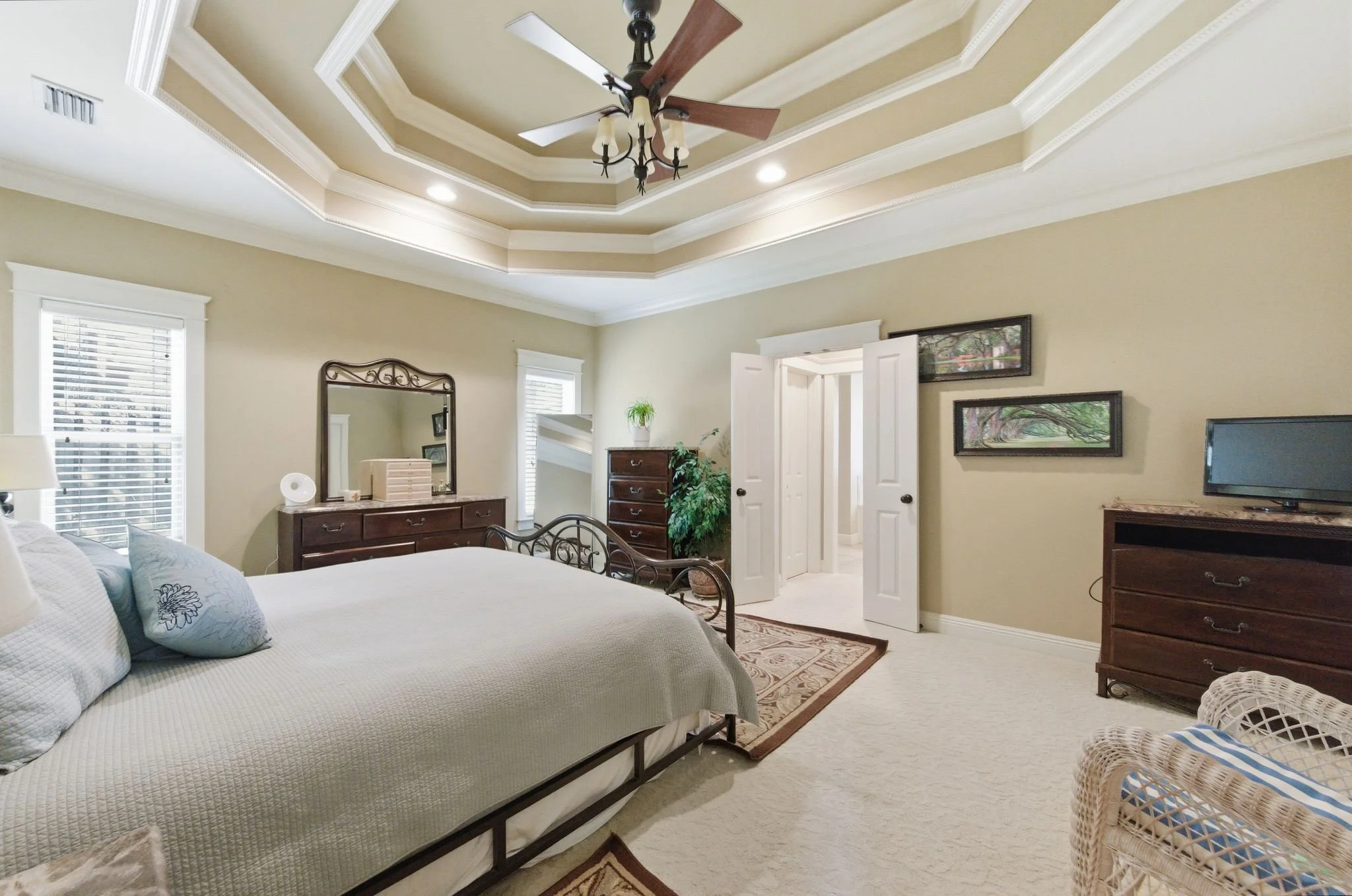 Spanish Fort French Provincial style home in Stillwater