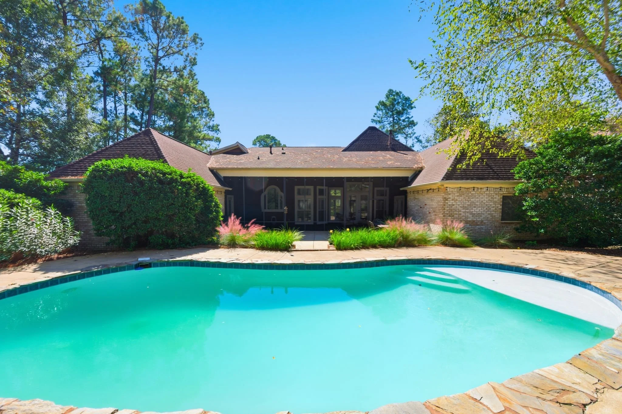 Spanish Fort French Provincial style home in Stillwater