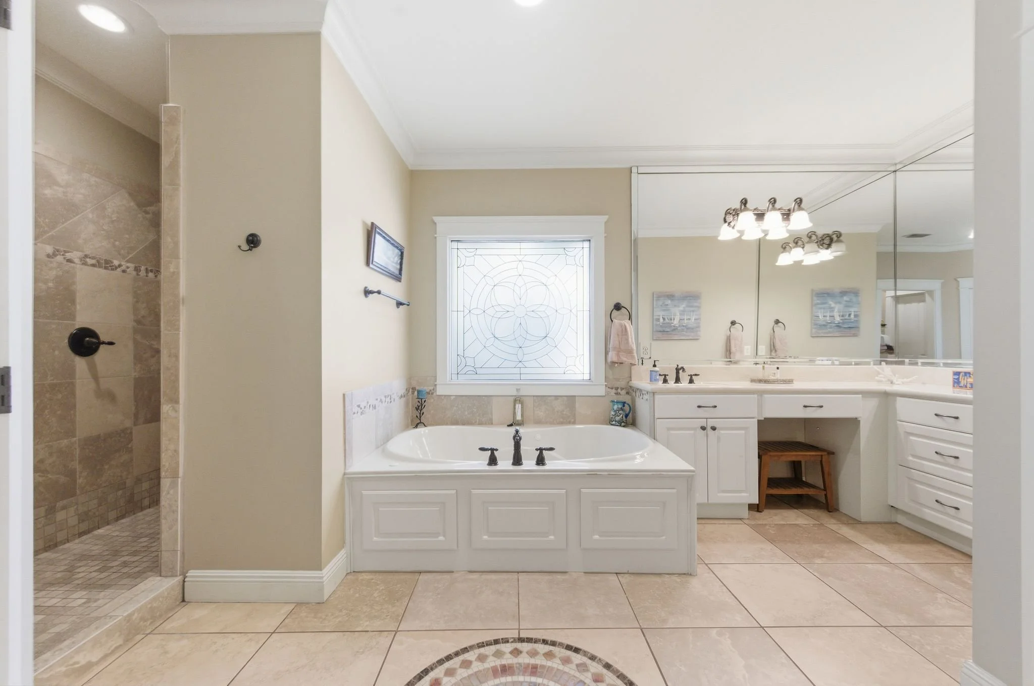 Spanish Fort French Provincial style home in Stillwater