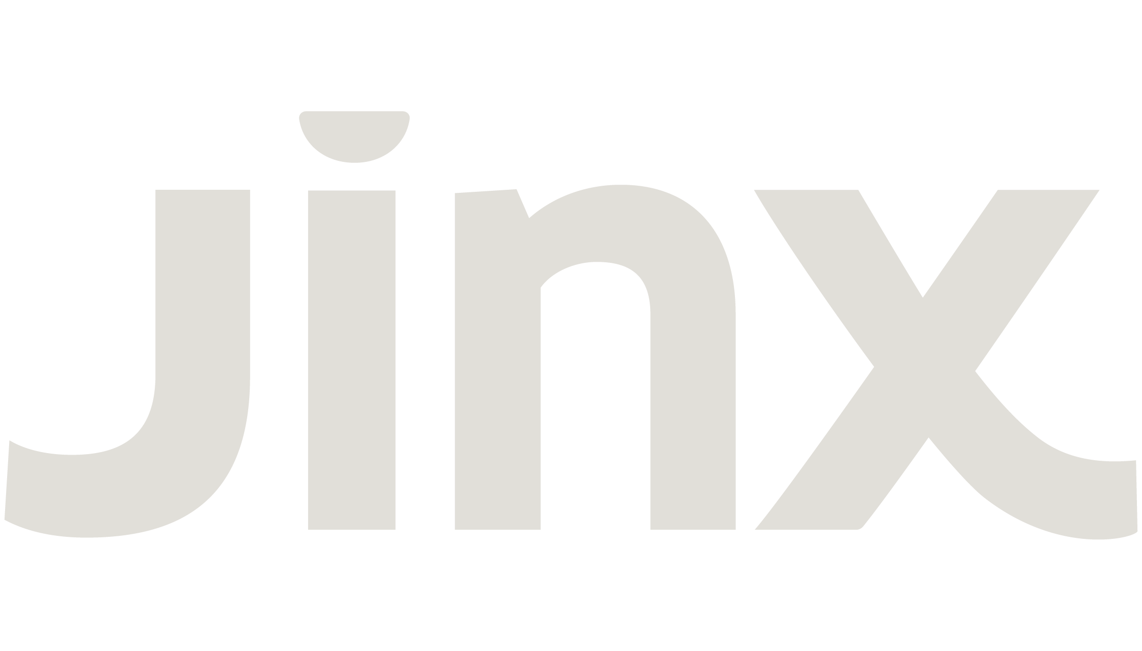 logo of jinx dog food brand