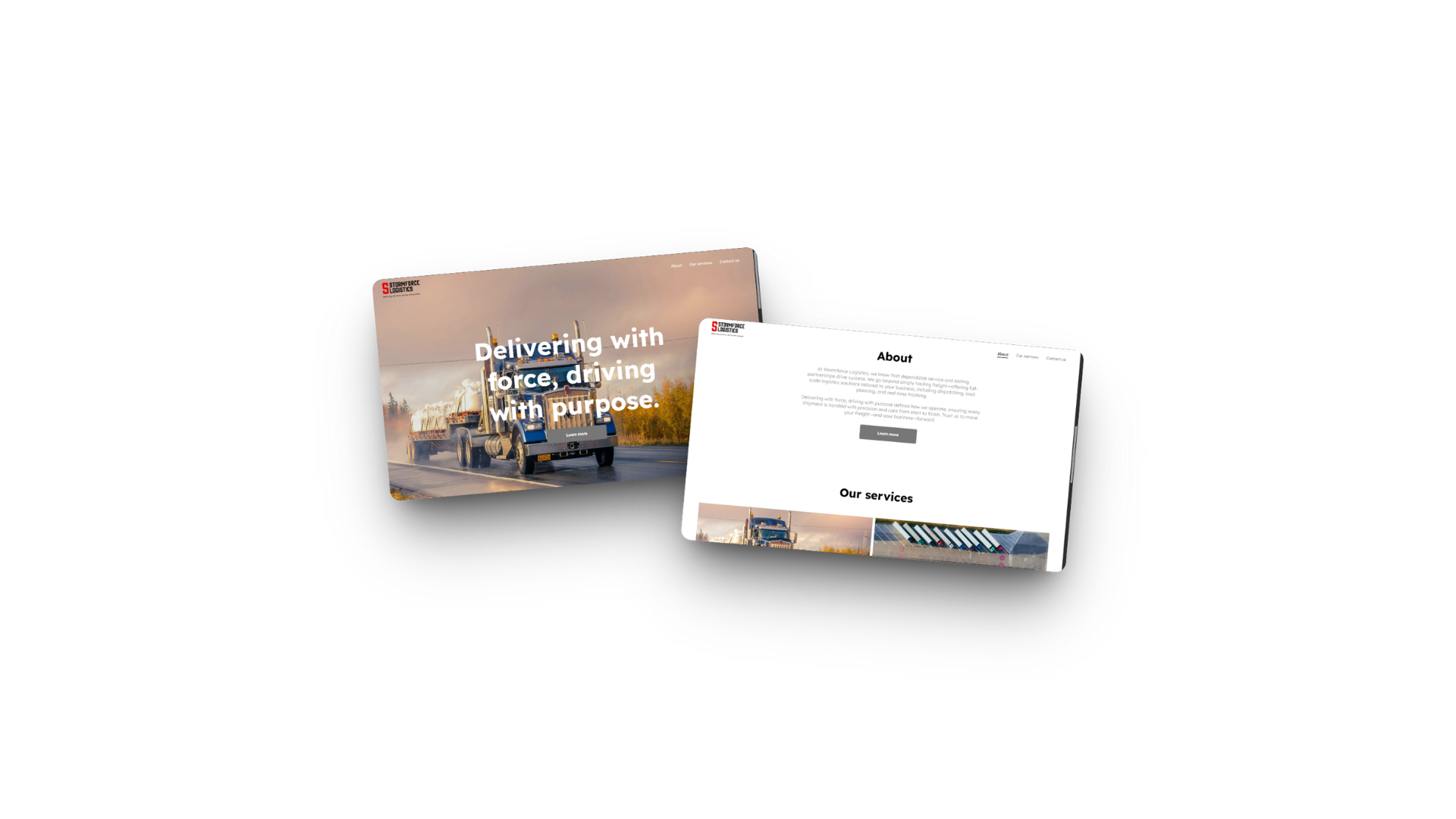 website design, web design, logistics website, creative design, marketing