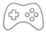 A gaming controller icon