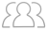 An icon representing a group of people