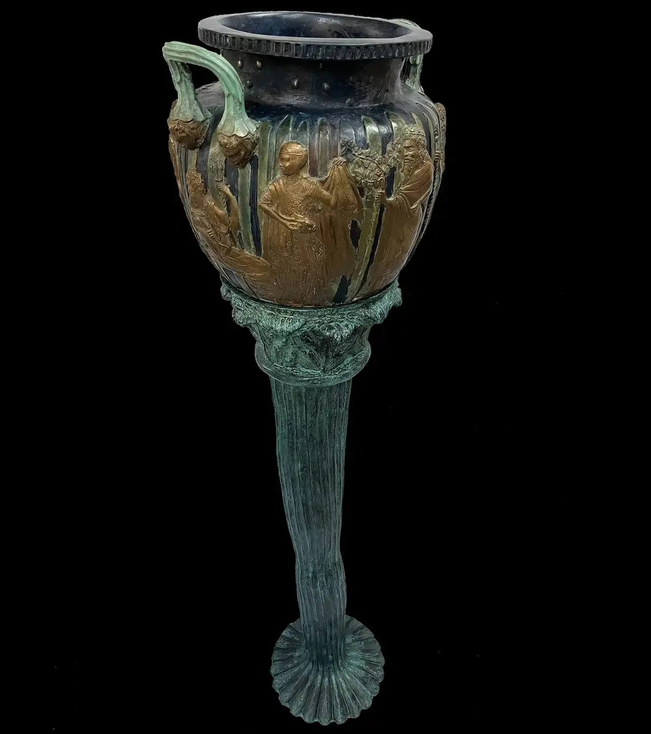 Medici Vase IV, 2025
(Patinated bronze, 136 x 36cm)